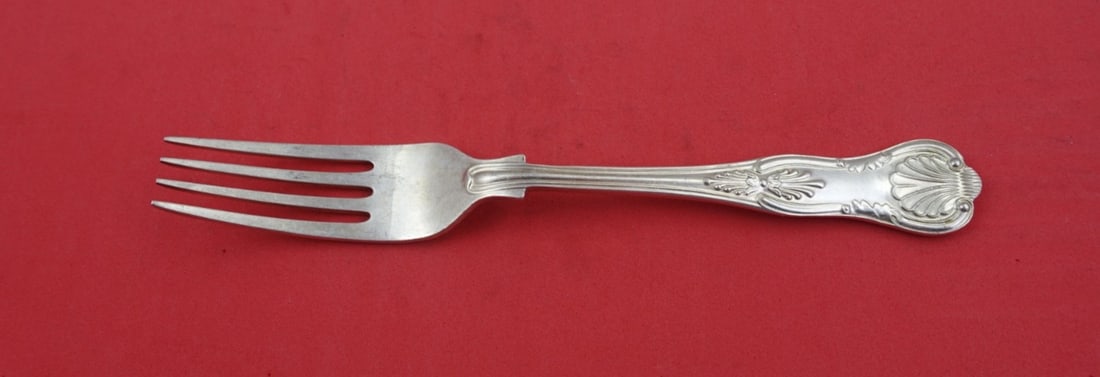 C J Vander Kings Sterling Silver Dessert Fork 7 1/8 Inches (1 of 2)