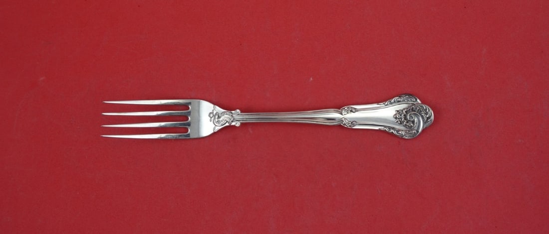 Miracoli Italian 800 silver dessert fork 7 1 8 inch (1 of 2)