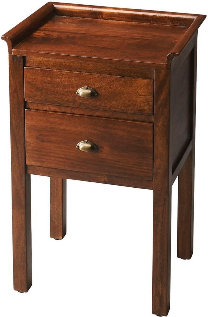 Butler Gabriel Mango Wood Transitional Side Table 30.25H (1 of 1)