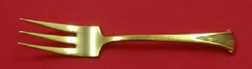 Tuttle Onslow Vermeil Sterling Silver Salad Fork 6 1/8 Gold (1 of 1)