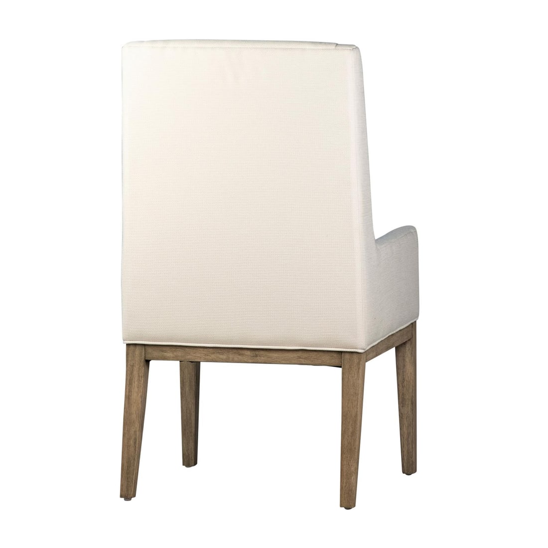 Mayne Collection Classic Dining Chair Natural Wood Off-White Upholstery (1 of 6)