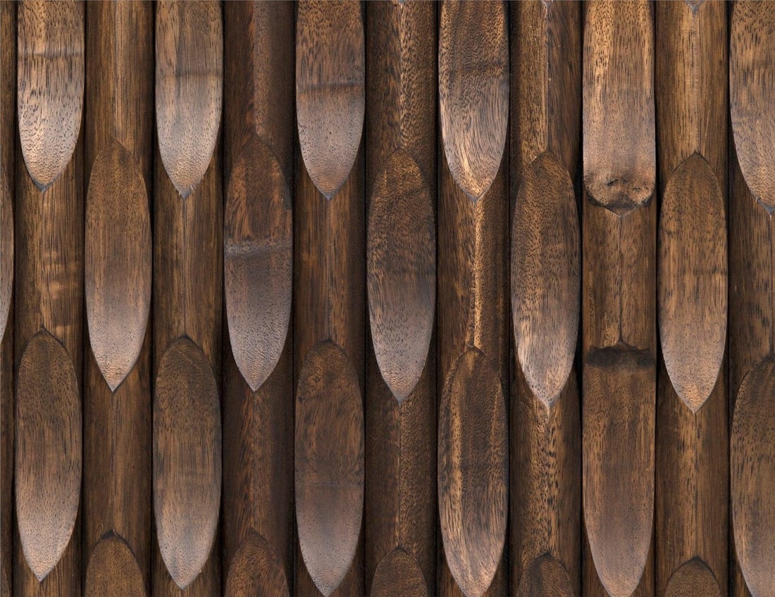 Noir Alameda Large Dark Walnut Sideboard 81.5" Wide (1 of 14)