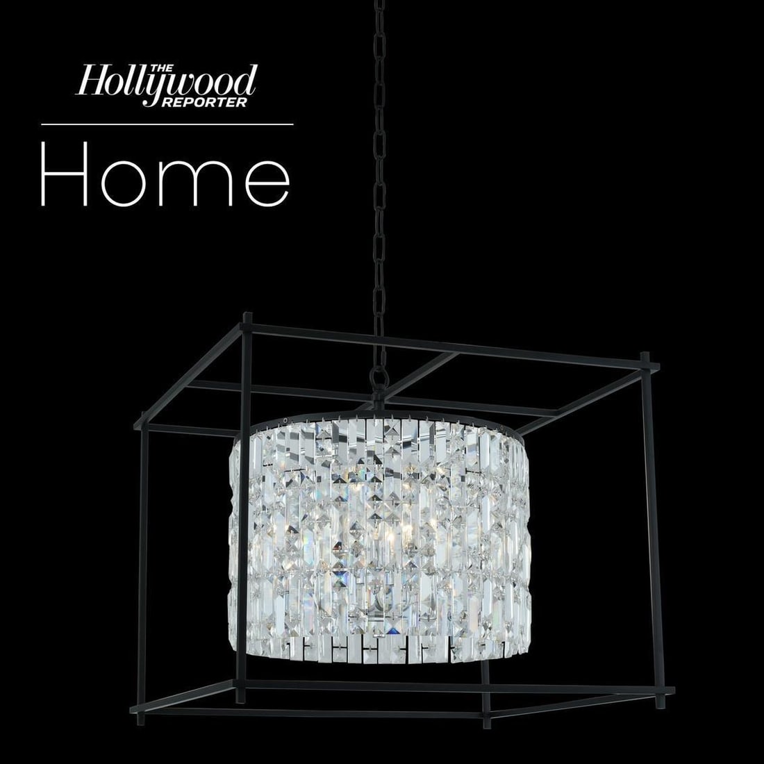 Kalco Joni Crystal Pendant Light 21H 24W 34D Dimmable Indoor (1 of 1)
