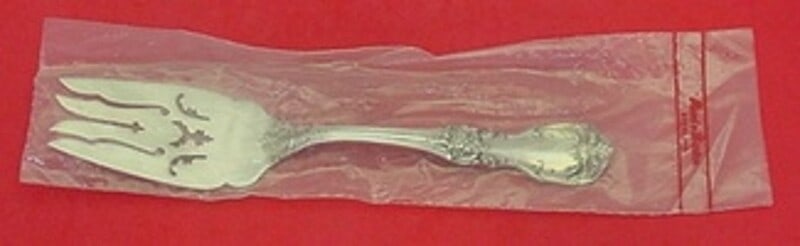 Reed and Barton Burgundy Sterling Silver 8 Inch Cold Meat Fork (1 of 2)