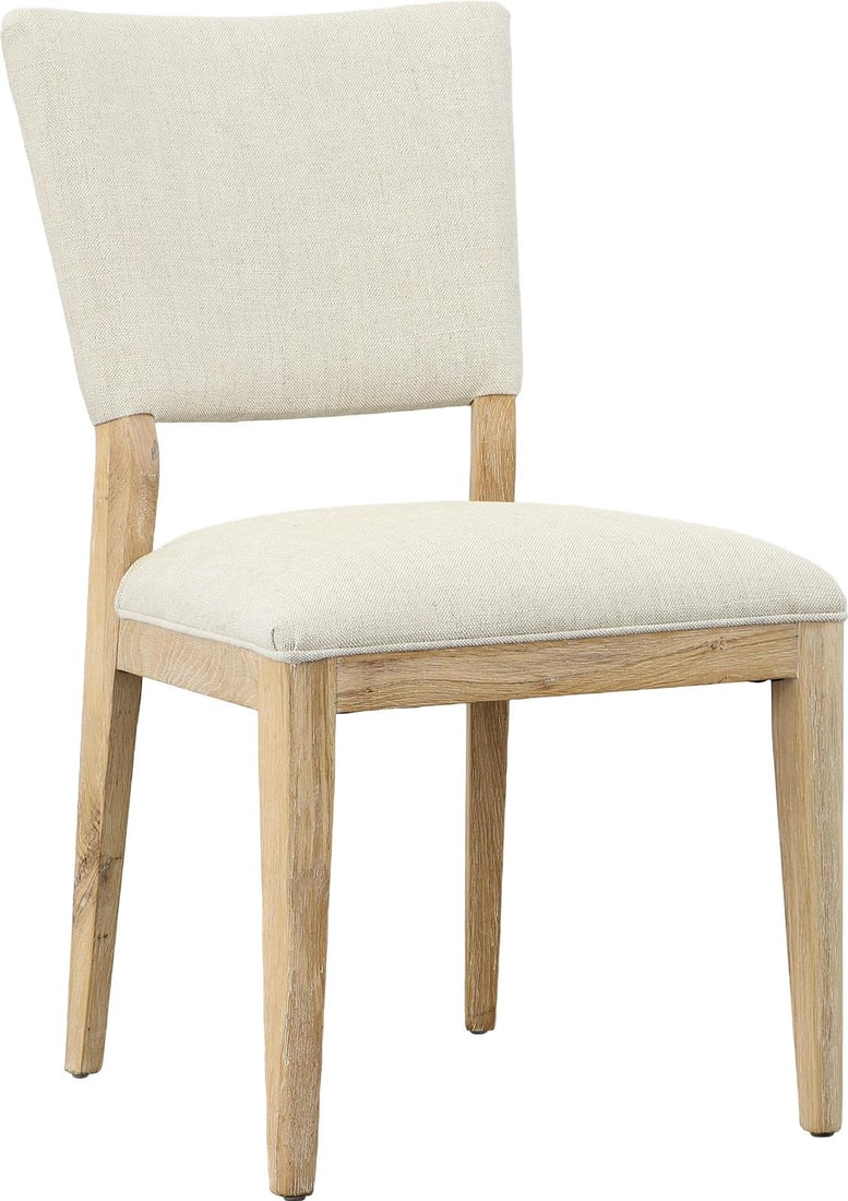 Lucile Sand Dining Chair Oak Frame Light Sand Upholstery: Lucile Sand Dining Chair Oak Frame Light Sand Upholstery Enhance your dining experience with the Lucile Sand Chair, a perfect blend of style and comfort. This chair features a light sand upholstery cr