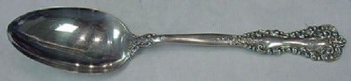 International Sterling Silver Revere Serving Spoon 8 Inches: International Sterling Silver Revere Serving Spoon 8 Inches This exquisite serving spoon features the elegant Revere pattern by International, crafted from high-quality sterling silver. Measuring 8