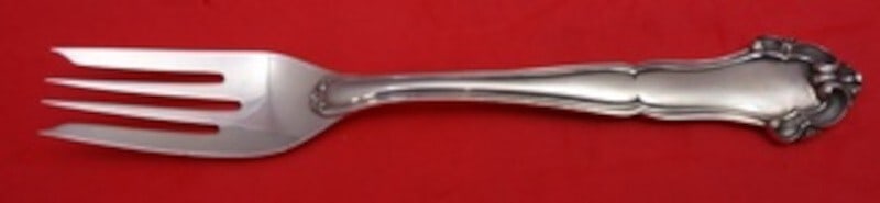 Buccellati Grande Imperiale Sterling Silver Salad Fork 7 Inch Italy (1 of 2)