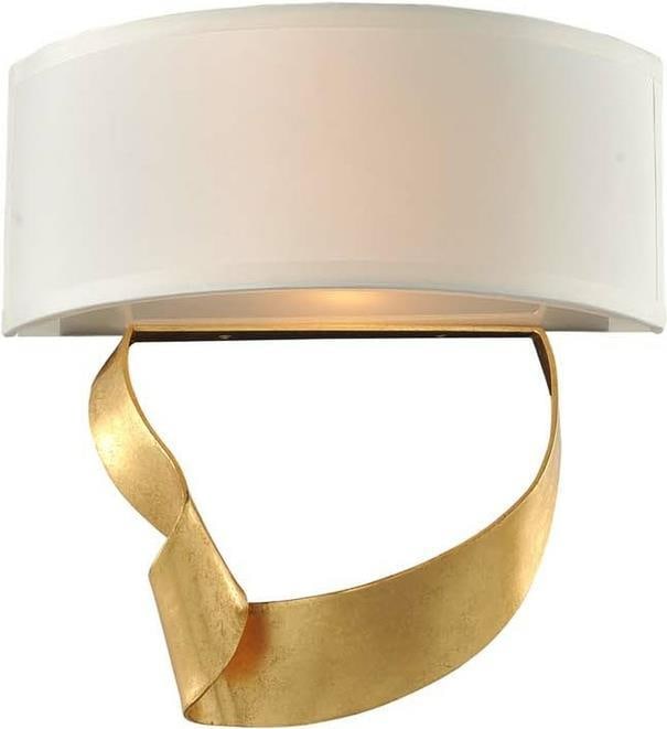 Kalco Avalon 2-Light Neo-Classical Wall Sconce Roman Gold Finish (1 of 1)