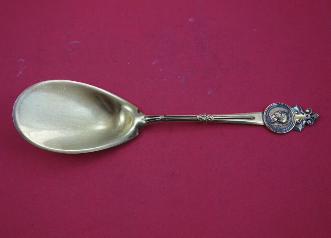 Gorham Medallion Sterling Silver Oyster Server 9.5" Elegant Serving Piece (1 of 2)