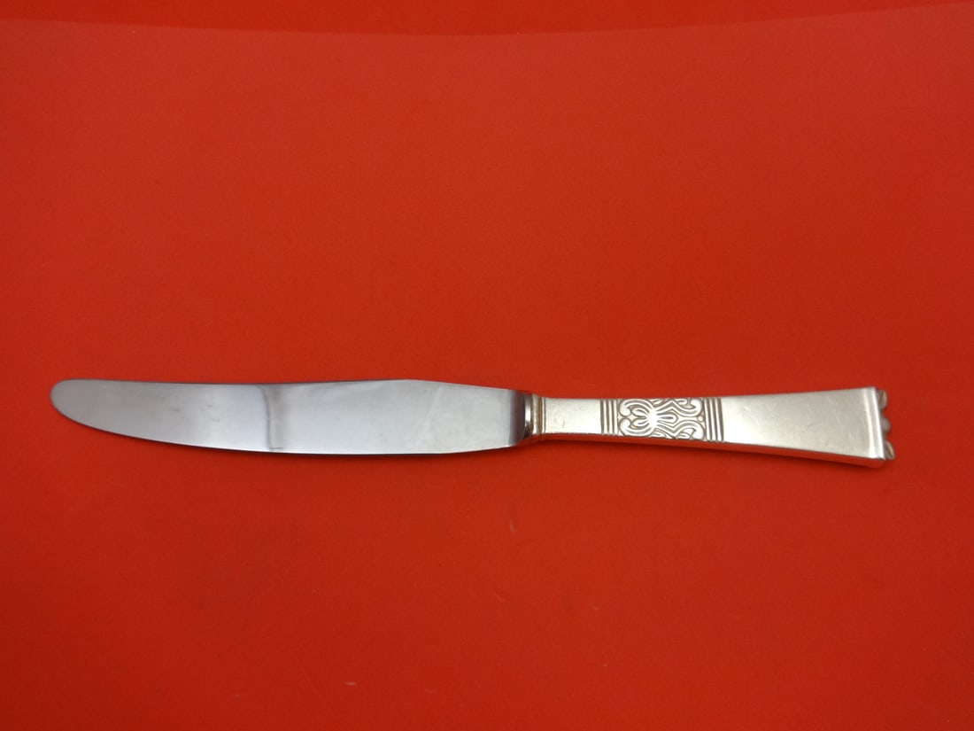 Frigast Rigs Sterling Silver Dinner Knife 9 3/4" (1 of 1)