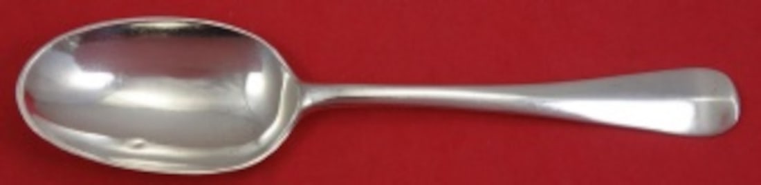 Queen Anne Pattern Sterling Place Soup Spoon by James Robinson 6.75 Inch: Queen Anne Pattern Sterling Place Soup Spoon by James Robinson 6.75 Inch This is a sterling silver place soup spoon from the Queen Anne pattern by James Robinson. Crafted in the United Kingdom, this s