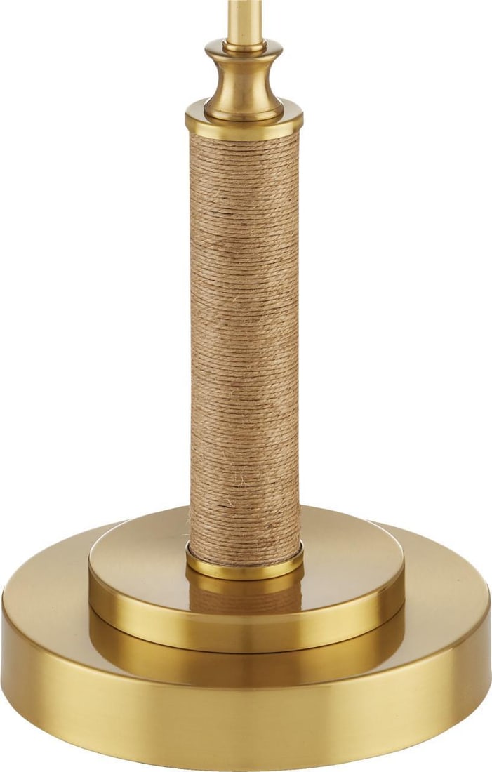 Currey Ippolito Lamp with Brass Finish 36.5H Transitional Style: Currey Ippolito Lamp with Brass Finish 36.5H Transitional Style Illuminate your space with the Ippolito Console Lamp, featuring a stylish antique brass finish that adds a touch of vintage elegance. Th