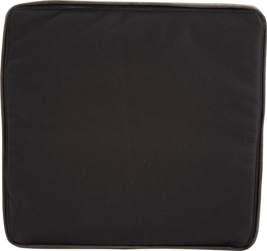 Howard Elliott Bella Rose Pink No-Tip Ottoman 17x17 Square (1 of 4)