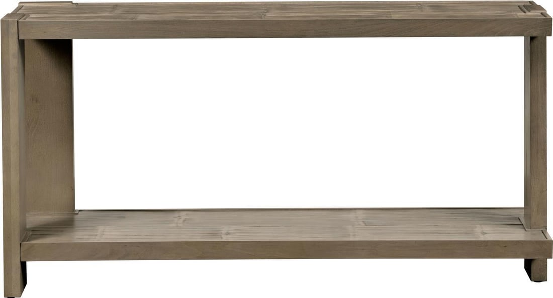 Port Eliot Sasa Console Table Crushed Bamboo Rustic Style: Port Eliot Sasa Console Table Crushed Bamboo Rustic Style Introducing the Port Eliot Sasa Console Table, a perfect blend of rustic elegance and functional design. This console table features a stylish