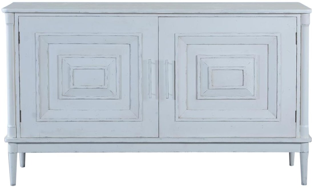 Leyland White Sideboard French Style Solid Mango (1 of 5)