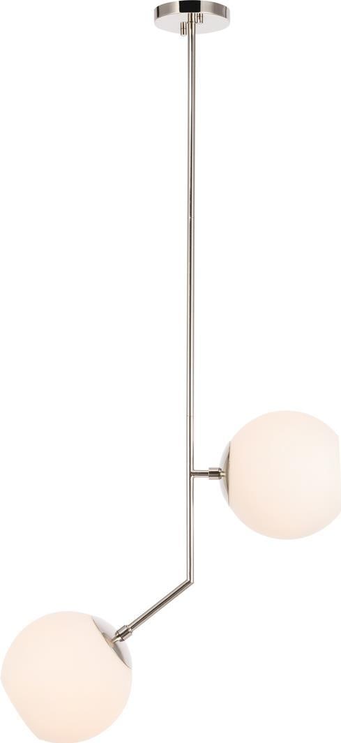 Elegant Lighting Ryland Chrome Pendant Light 20H 8W 8D UL-Listed: Elegant Lighting Ryland Chrome Pendant Light 20H 8W 8D UL-Listed Elevate your space with the Sophisticated Chrome Ryland Pendant Light, designed with a transitional style that complements any decor. T