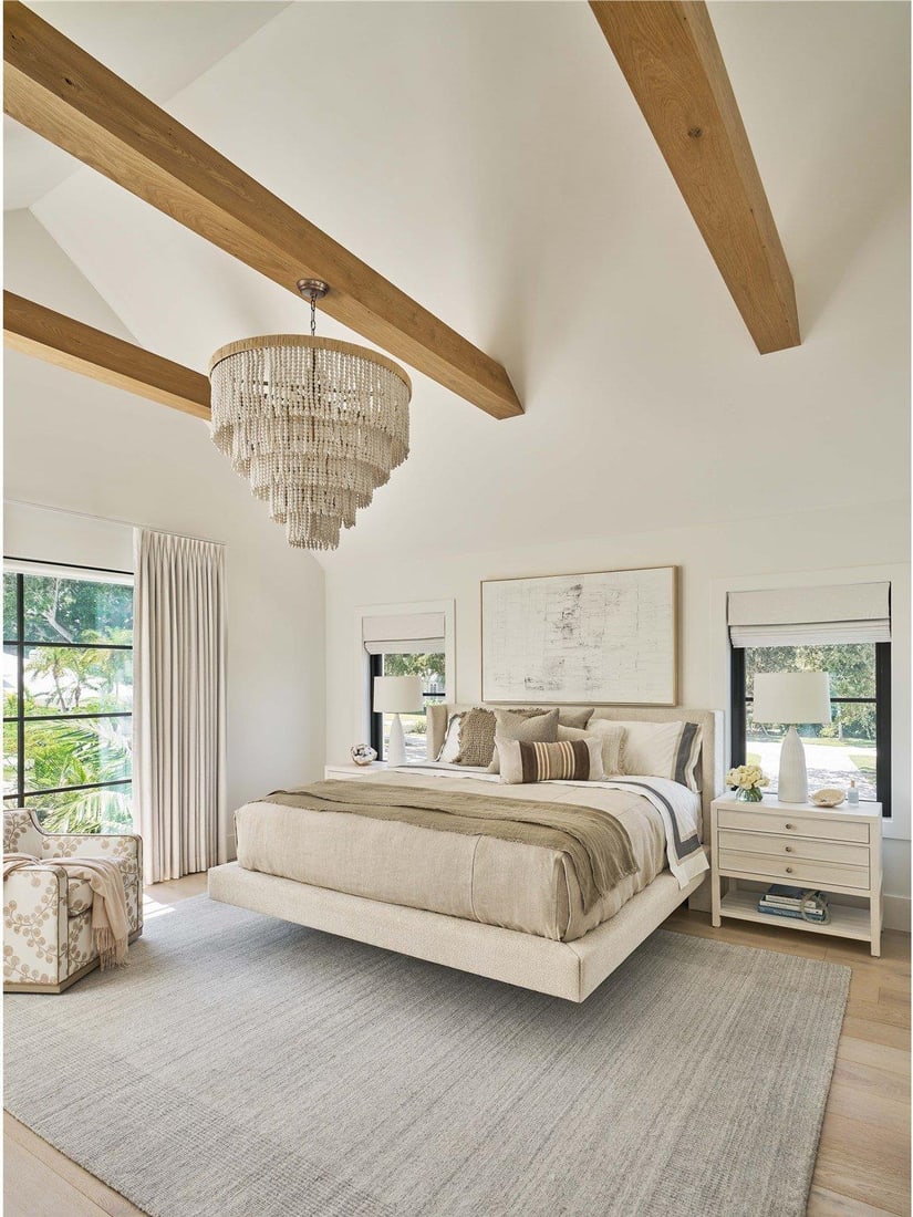 Universal Sainte-Ann King Bed Weekender Coastal Design Performance Fabric (1 of 6)