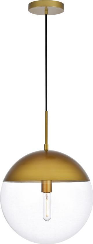 Eclipse Collection Clear Glass Pendant Light by Elegant Lighting: Eclipse Collection Clear Glass Pendant Light by Elegant Lighting Illuminate your space with this stylish clear glass pendant light from the Eclipse collection. Designed in a vintage style, this pendan