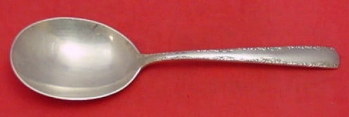 Gorham Camellia Sterling Silver Berry Spoon 8 7/8 Inch Serving Spoon (1 of 1)