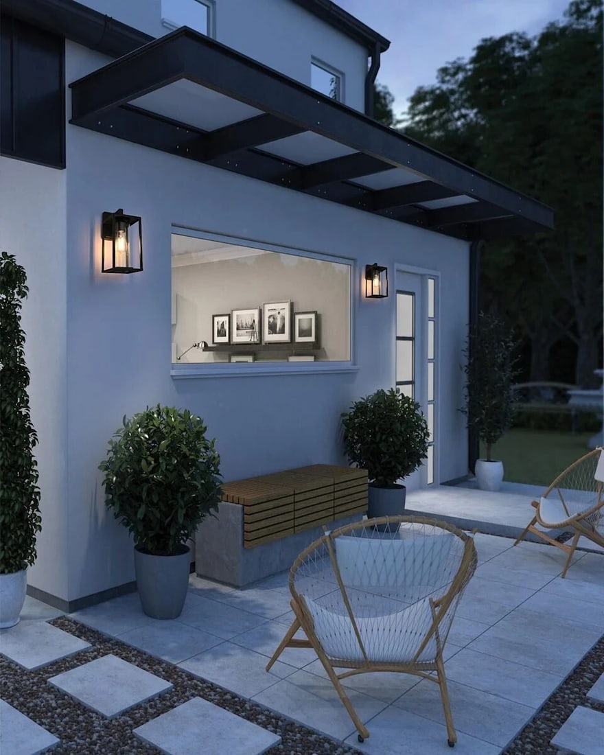 Memphis Black Iron Glass Outdoor Wall Light 13.5 inch: Memphis Black Iron Glass Outdoor Wall Light 13.5 inch This outdoor wall sconce features a traditional design with a black iron frame and clear hammered glass. Suitable for entryways, patios, porches, 
