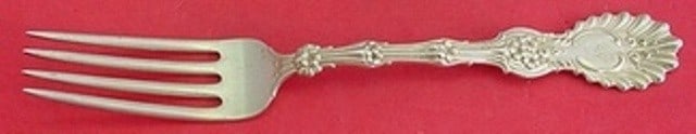 Whiting Radiant Sterling Silver Fork 6 3/4" Monogrammed (1 of 2)
