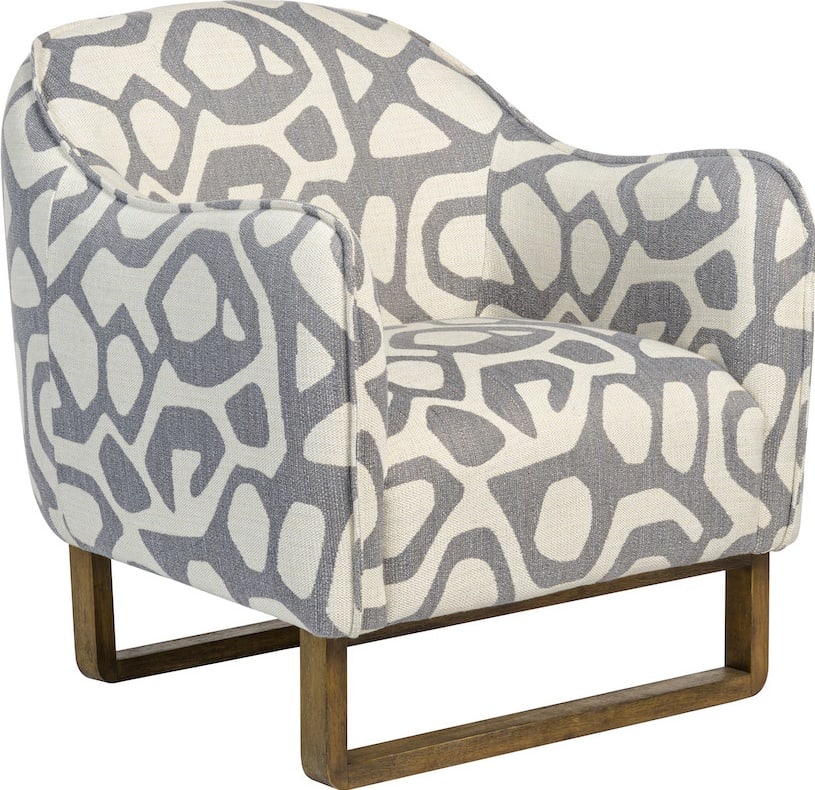 Fitz Collection Occasional Chair by Alder Tweed in English Traditional Style (1 of 5)