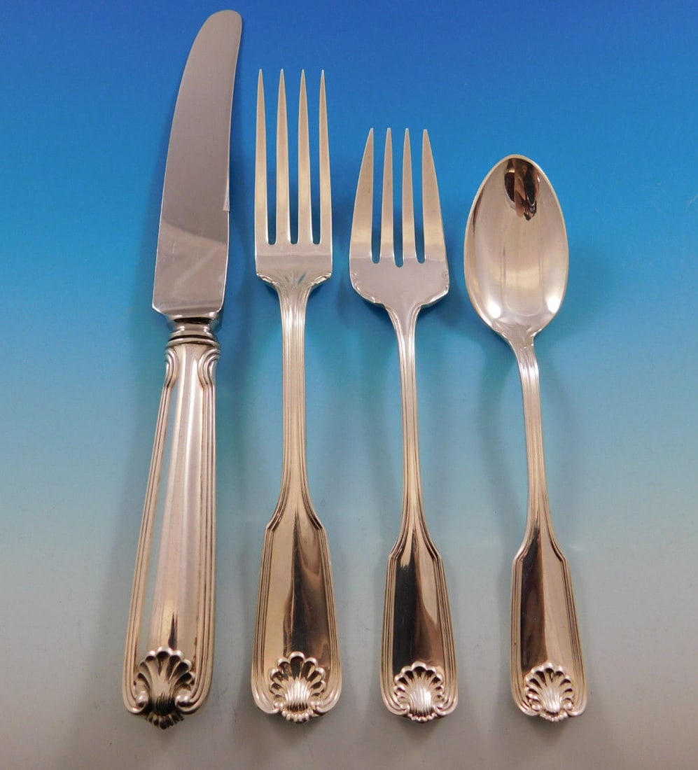 Towle Benjamin Franklin Sterling Silver 4-Piece Place Setting (1 of 4)