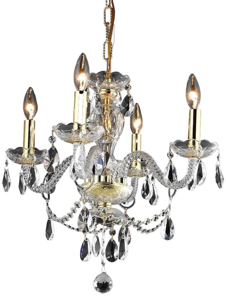 Elegant Lighting Princeton Gold Crystal Pendant Light 18H 17W 17D: Elegant Lighting Princeton Gold Crystal Pendant Light 18H 17W 17D Illuminate your space with this stunning Luxury Gold Crystal Pendant Light Fixture from the Princeton collection. This elegant lightin