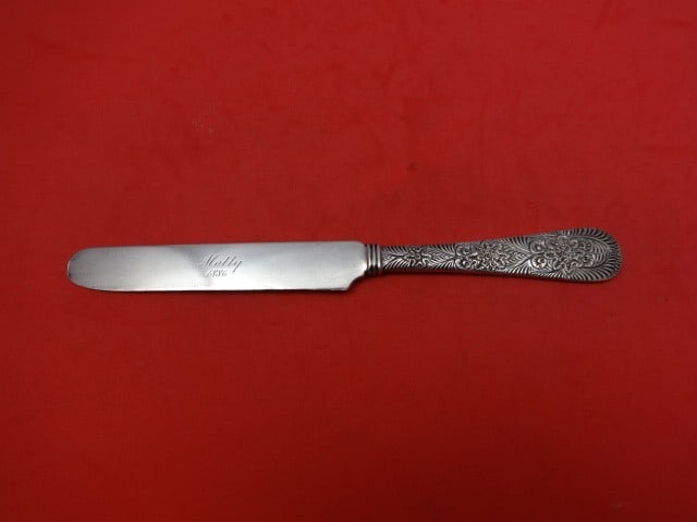 Tiffany & Co Antique Engraved Sterling Silver Junior Knife 7 1/4" (1 of 1)