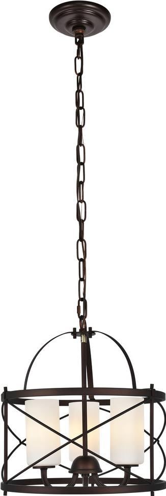 Elegant Lighting Wren Collection Adjustable Pendant Light Dark Copper Brown: Elegant Lighting Wren Collection Adjustable Pendant Light Dark Copper Brown Illuminate your space with the Stylish Adjustable Wren Collection Light, a perfect blend of elegance and functionality. This