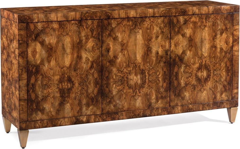 John-Richard Woodcroft Sideboard Aztec Gold Regency Style 72" (1 of 5)