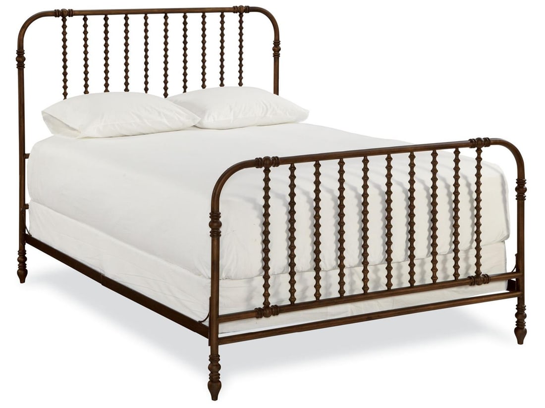Universal Queen Bed Frame Metal Construction River Bank Finish (1 of 3)