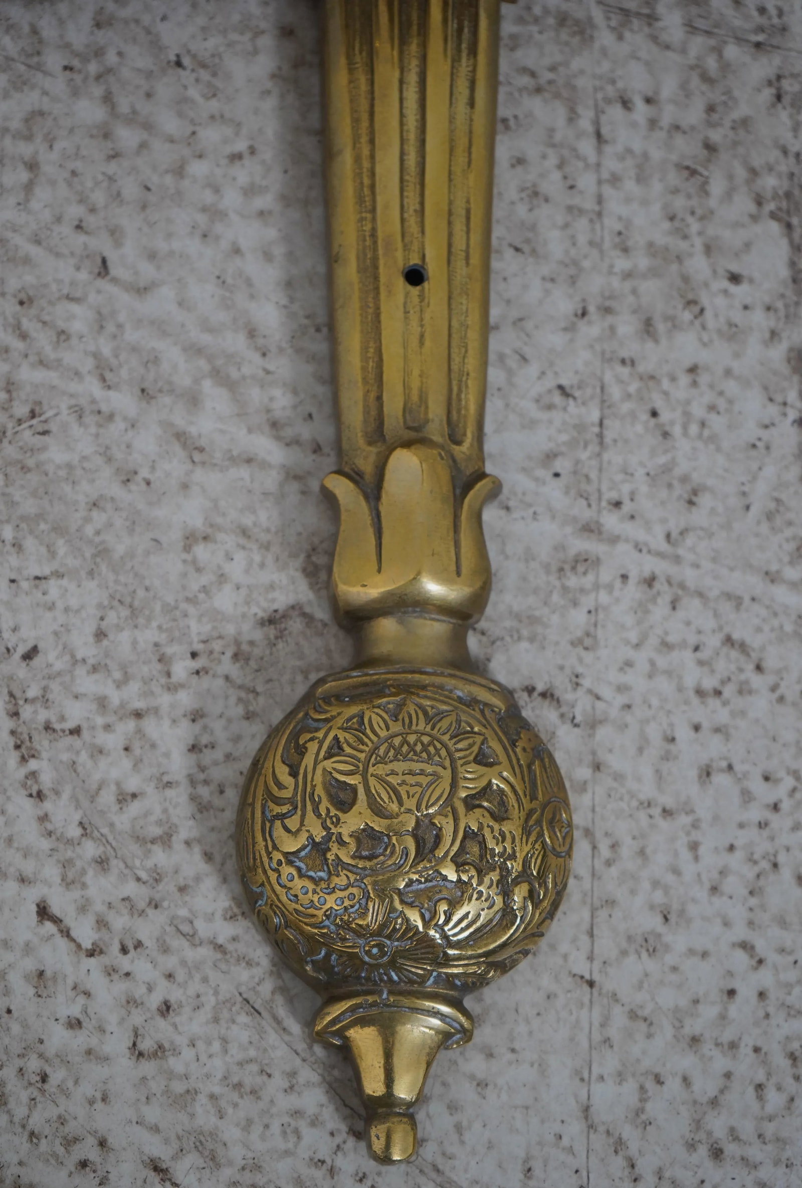 Regency Style Lion Solid Brass 5 Arm Wall Sconces Pair - 8