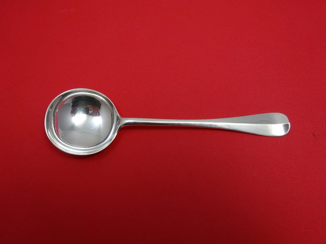 Spaulding & Co. Rattail Sterling Silver Cream Soup Spoon 6 in (1 of 2)