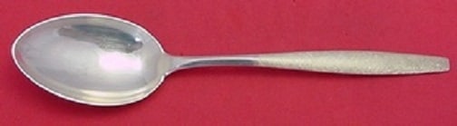 Kirk Florentine Sterling Silver Serving Spoon 8 3/4": Kirk Florentine Sterling Silver Serving Spoon 8 3/4" This exquisite serving spoon is crafted from high-quality sterling silver by Kirk, featuring the elegant Florentine pattern. Measuring 8 3/4" in
