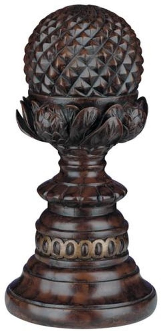 Handcrafted Luxury Pineapple Resin Sculpture 14in Lodge Style (1 of 1)