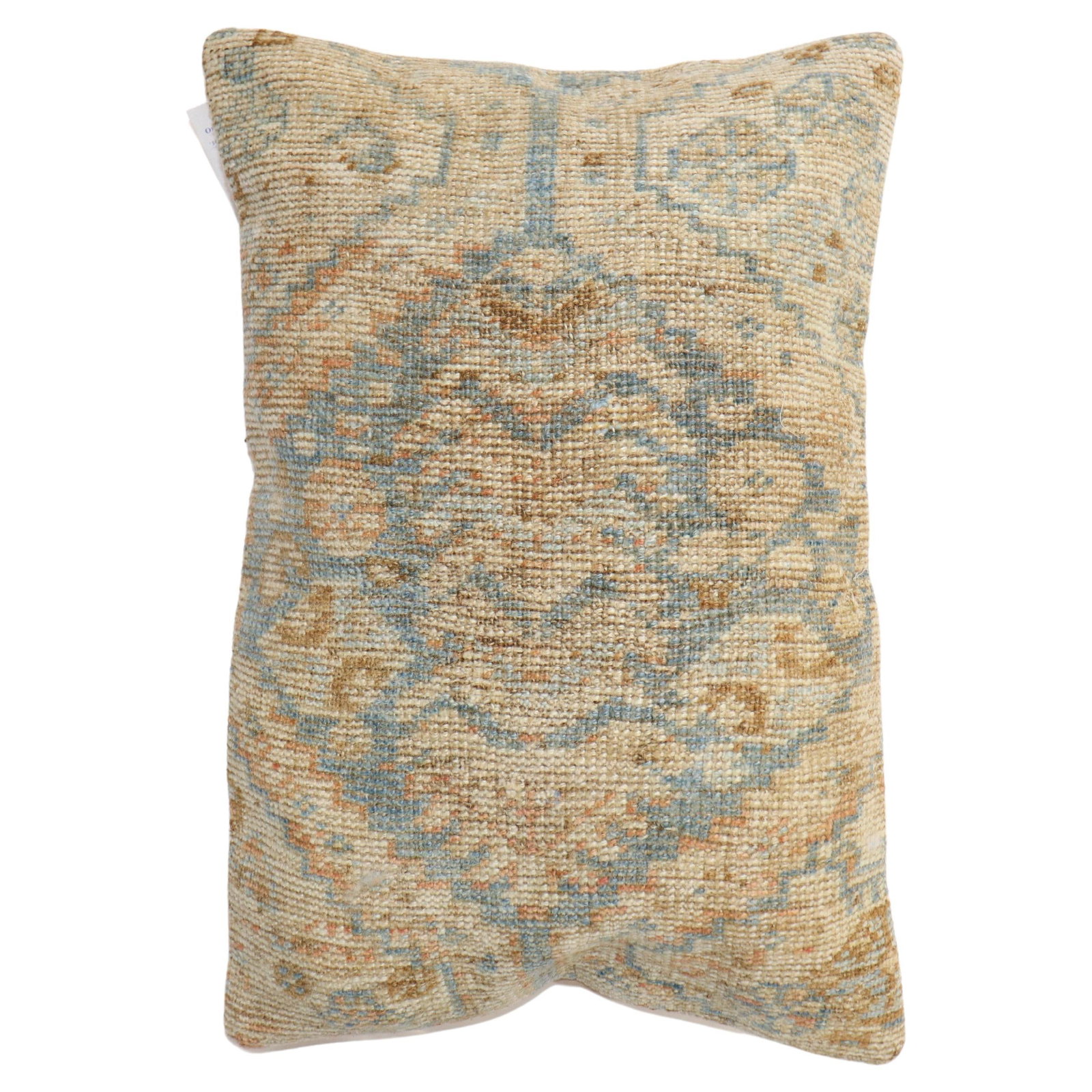 Antique Persian Bakshaish Rug Pillow 16 x 23 Zipper Closure (1 of 4)