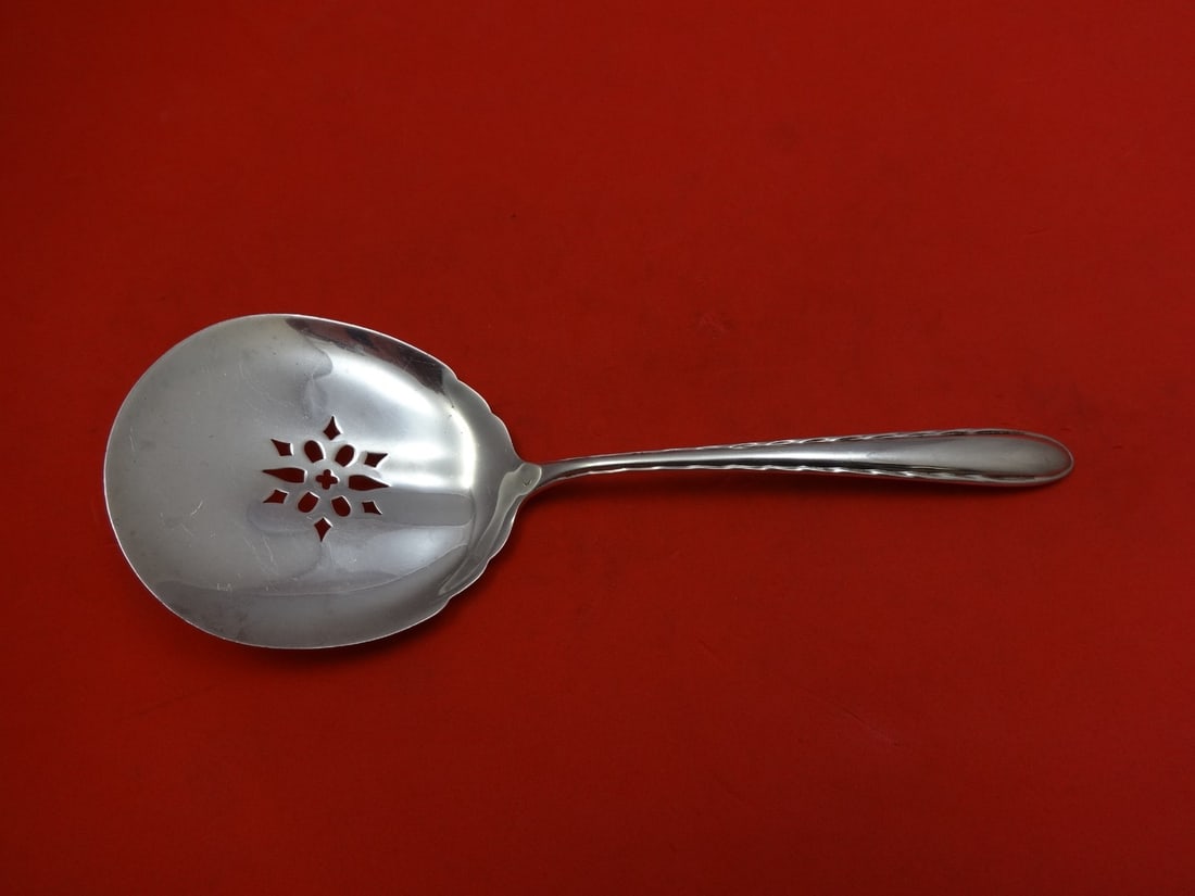 Towle Silver Flutes Sterling Silver Tomato Server 7 1/4 inches (1 of 1)