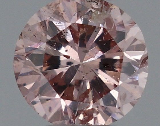 Loose Diamond - ROUND 0.24ct Fancy Brownish Orangey Pink: Loose Diamond - ROUND 0.24ct Fancy Brownish Orangey Pink Source: Natural Shape: ROUND Carats: 0.24 Color: Fancy Brownish Orangey Pink Certification: GIA Video: