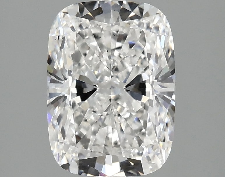Loose Diamond - CUSHION 2.11ct D VS2: Loose Diamond - CUSHION 2.11ct D VS2 Source: This is a real non-mined Diamond that has been grown in a lab Shape: CUSHION Carats: 2.11 Color: D Clarity: VS2 Certification: IGI Condition: Pre-Owned PLE