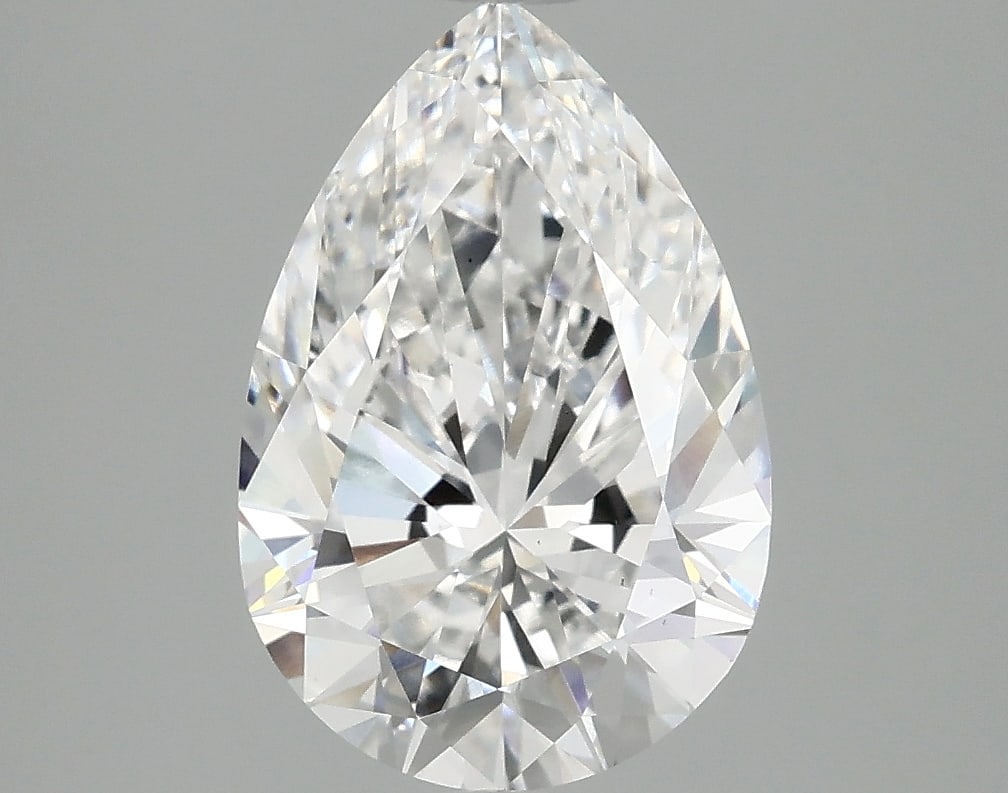 Loose Diamond - PEAR 2.59ct D VS1: Loose Diamond - PEAR 2.59ct D VS1 Source: This is a real non-mined Diamond that has been grown in a lab Shape: PEAR Carats: 2.59 Color: D Clarity: VS1 Certification: IGI Condition: Pre-Owned PLEASE NO
