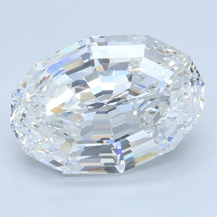 Loose Diamond - STEP OVAL 2.07ct E VVS2: Loose Diamond - STEP OVAL 2.07ct E VVS2 Source: This is a real non-mined Diamond that has been grown in a lab Shape: STEP OVAL Carats: 2.07 Color: E Clarity: VVS2 Certification: IGI Condition: Pre-Own
