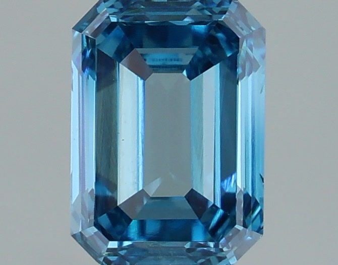 Loose Diamond - EMERALD 1.62ct Fancy Vivid Blue VVS2 (1 of 1)