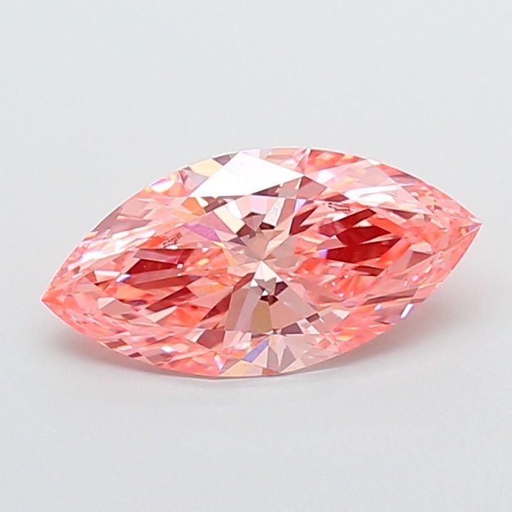 Loose Diamond - MARQUISE 3.03ct Fancy Vivid Pink VVS1: Loose Diamond - MARQUISE 3.03ct Fancy Vivid Pink VVS1 Source: This is a real non-mined Diamond that has been grown in a lab Shape: MARQUISE Carats: 3.03 Color: Fancy Vivid Pink Certification: IGI