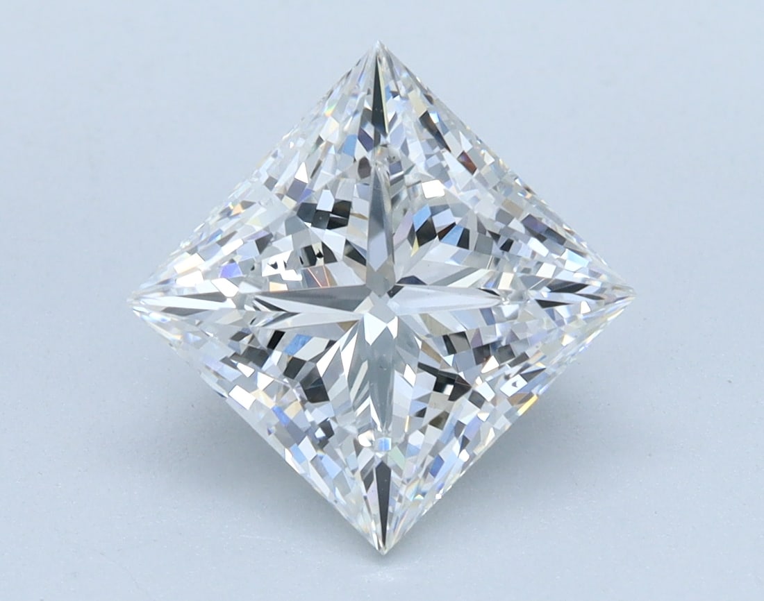 Loose Diamond - PRINCESS 2.56ct D VS2: Loose Diamond - PRINCESS 2.56ct D VS2 Source: This is a real non-mined Diamond that has been grown in a lab Shape: PRINCESS Carats: 2.56 Color: D Clarity: VS2 Certification: IGI Condition: Pre-Owned P