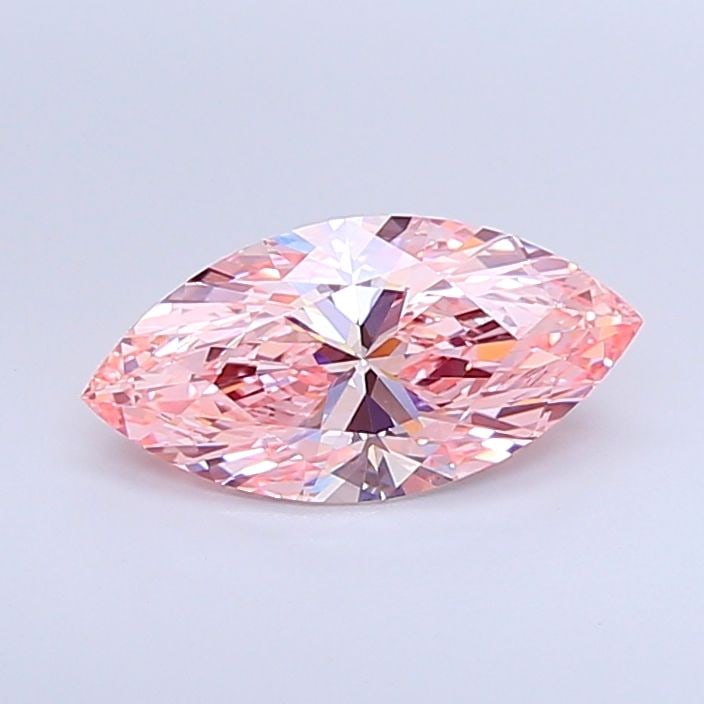 Loose Diamond - MARQUISE 3.03ct Fancy Vivid Pink VVS2: Loose Diamond - MARQUISE 3.03ct Fancy Vivid Pink VVS2 Source: This is a real non-mined Diamond that has been grown in a lab Shape: MARQUISE Carats: 3.03 Color: Fancy Vivid Pink Certification: IGI Vide