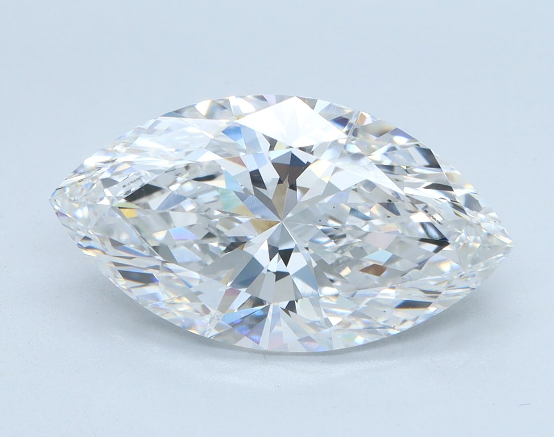 Loose Diamond - MARQUISE 4.01ct F VS2: Loose Diamond - MARQUISE 4.01ct F VS2 Source: This is a real non-mined Diamond that has been grown in a lab Shape: MARQUISE Carats: 4.01 Color: F Clarity: VS2 Certification: IGI Condition: Pre-Owned P