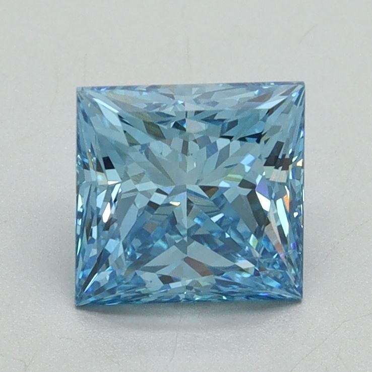 Loose Diamond - PRINCESS 1.5ct Fancy Vivid Blue SI1: Loose Diamond - PRINCESS 1.5ct Fancy Vivid Blue SI1 Source: This is a real non-mined Diamond that has been grown in a lab Shape: PRINCESS Carats: 1.5 Color: Fancy Vivid Blue Certification: IGI Video: