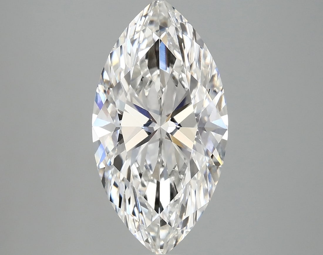 Loose Diamond - MARQUISE 3.58ct F VVS2: Loose Diamond - MARQUISE 3.58ct F VVS2 Source: This is a real non-mined Diamond that has been grown in a lab Shape: MARQUISE Carats: 3.58 Color: F Clarity: VVS2 Certification: IGI Condition: Pre-Owned