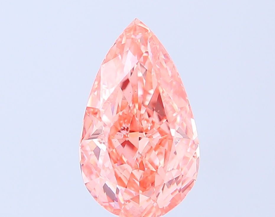 Loose Diamond - PEAR 2.81ct Fancy Vivid Pink VS1: Loose Diamond - PEAR 2.81ct Fancy Vivid Pink VS1 Source: This is a real non-mined Diamond that has been grown in a lab Shape: PEAR Carats: 2.81 Color: Fancy Vivid Pink Certification: IGI Video: Video